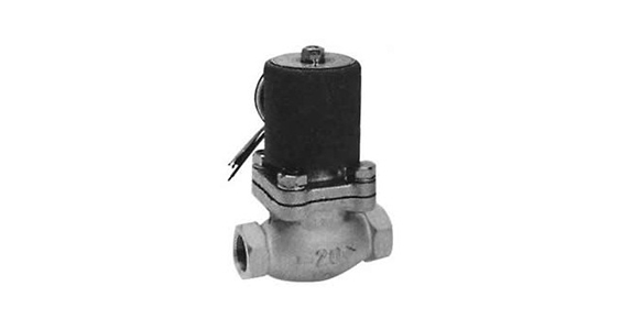 Pilot kick type 2-port valve for steam, PKS series, images