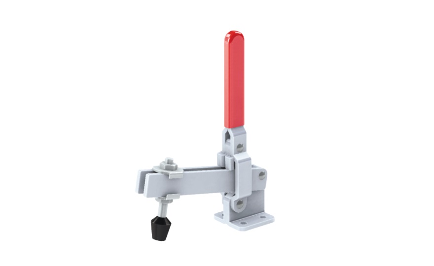 Toggle Clamp - Vertical Handle - Open Bar (Flanged Base) GH-12305 