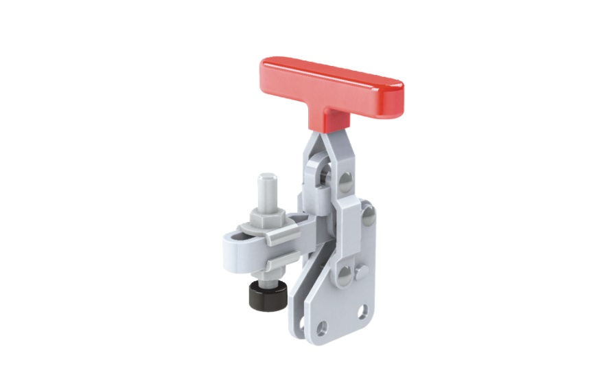 Toggle Clamp - Vertical Handle - U-Shaped Arm (Straight Base) T-Handle, GH-101-AIT 