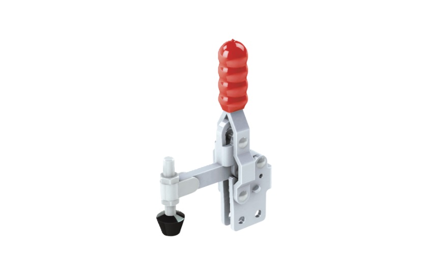 Toggle Clamp - Vertical Handle - Solid Arm (Straight Base) GH-12065 