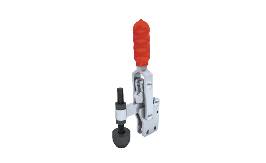 Toggle Clamp - Vertical Handle - Fixed Spindle (Straight Base) GH-11501-C 