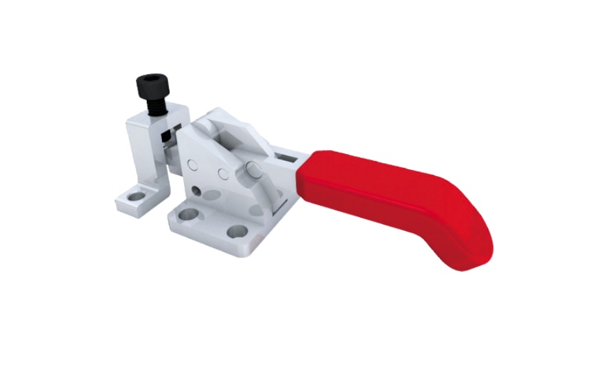 Toggle Clamp - Latch Type - Flanged Base, Pointed Hook, GH-40550