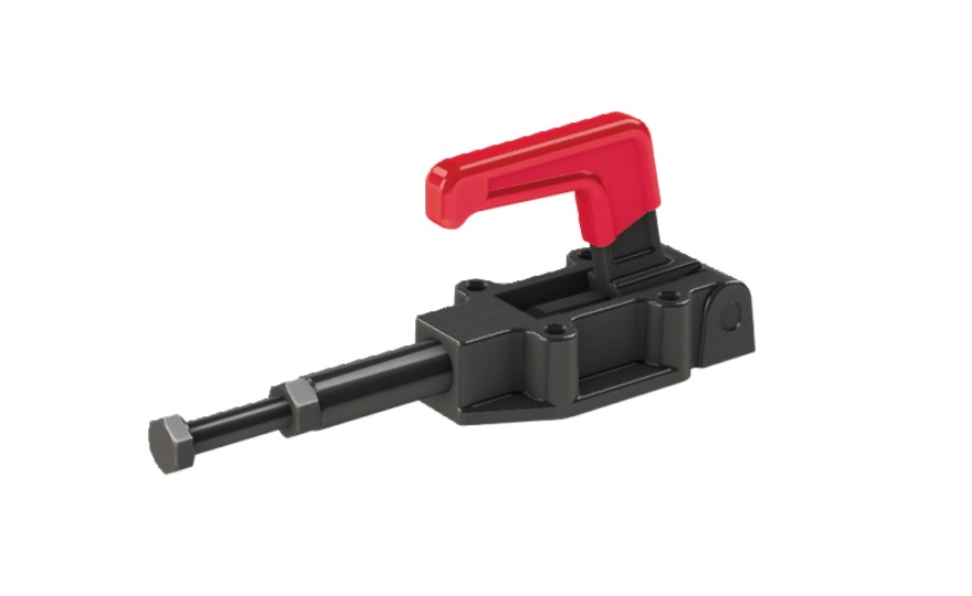 Toggle Clamp - Push-Pull - Flanged Base, Stroke 32 mm, Straight Handle, GH-30600