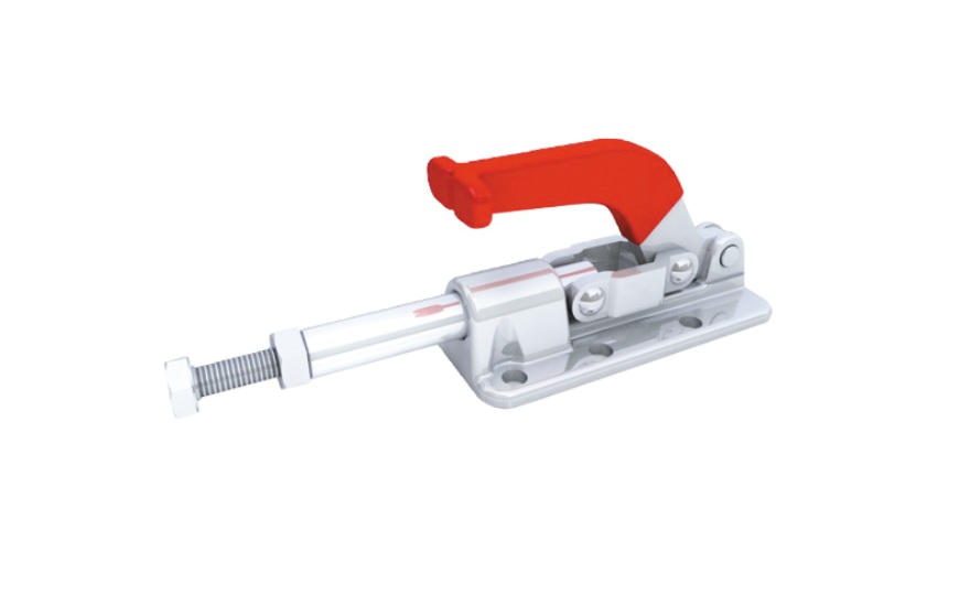 Toggle Clamp - Push-Pull - Flanged Base, Stroke 50.8 mm, Straight Handle, GH-36330M