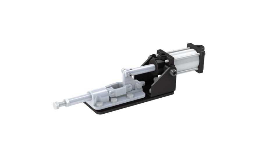 Pneumatic Clamp with Flanged Base, GH-36330-A 