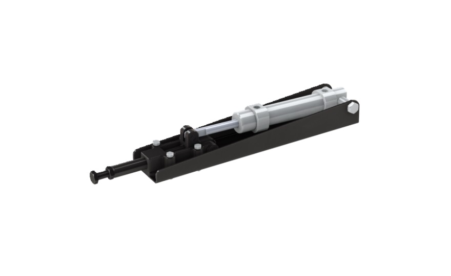 Pneumatic Clamp with Straight Base, GH-30600HL-A 