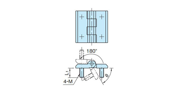 FTH-T FTH-TC (Stud) dimensional drawing