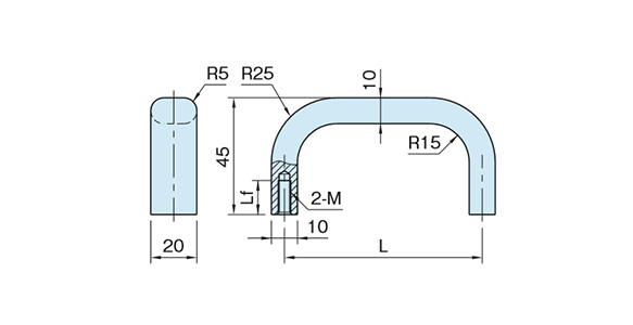 RD2-N/RD2-B/RD2-G dimensional drawing