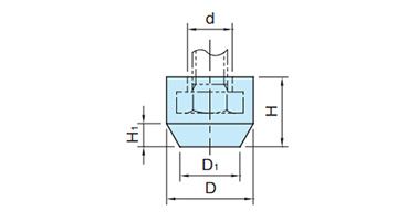 RPC dimensional outline drawing