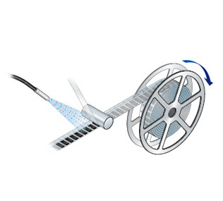 Usage example 10 of Pulse AC method Area ionizer ER-X