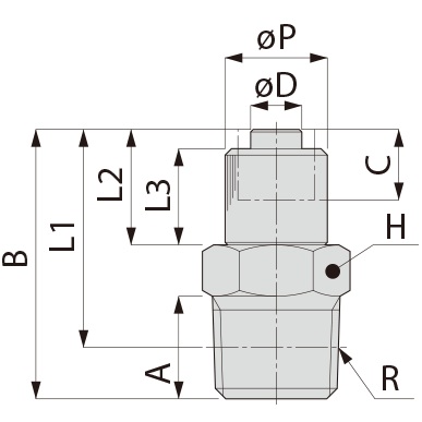 Minimal Fitting - Compression Type Straight: related image