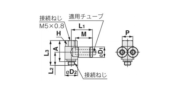 Branch Universal Female Elbow: 10-KQ2ZF (Gasket Seal): Related Images