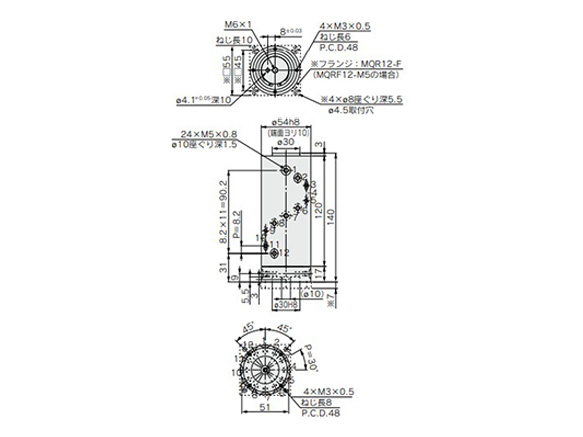 Low Torque Rotary Joint MQR Series: related images