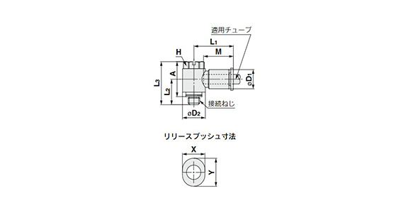 Universal Elbow Union Fitting: KQ2V-G (Gasket Seal) Related Images