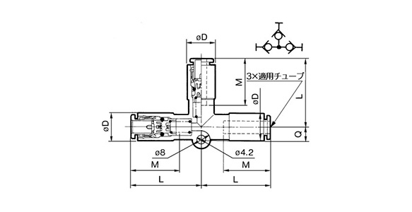 KCT outline drawing 