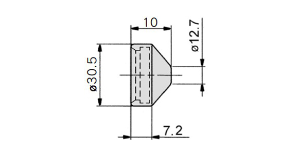 RB-OEMC1.25M dimensional drawing