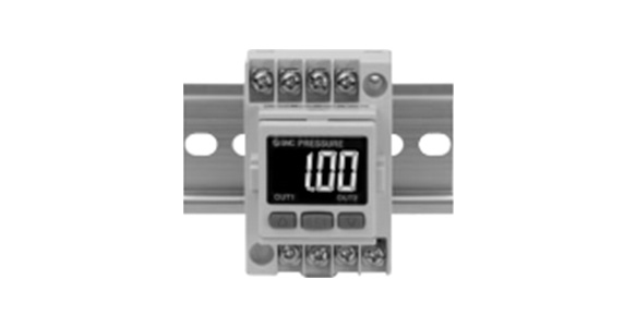 2-Color Display Digital Pressure Sensor Controller PSE300 Series product image (2)