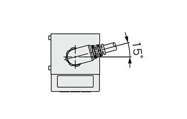 With centralized lead wire: dimensional drawing