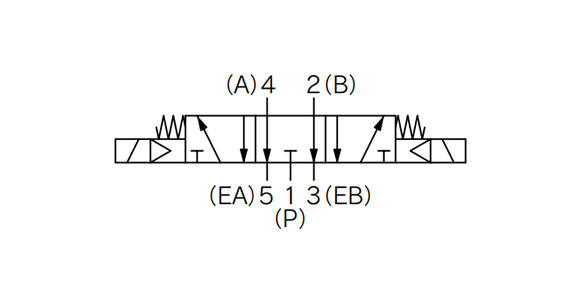 3-position exhaust center connection drawing