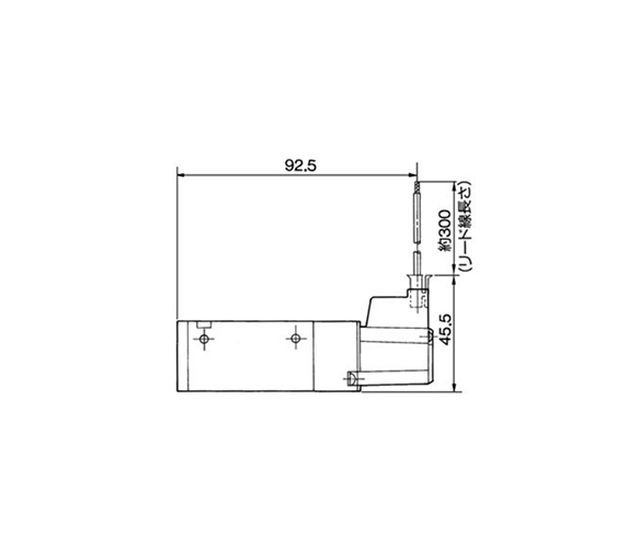 L plug connector (L) VZ5120-□L□□-01 dimensional drawing