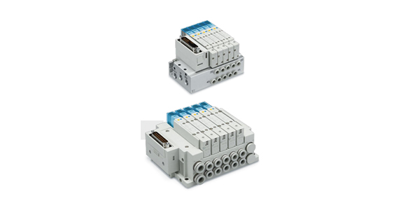 5-Port Solenoid Valve With Single / Double Switching Function external appearance