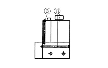 Components: vacuum pressure switch / filter unit