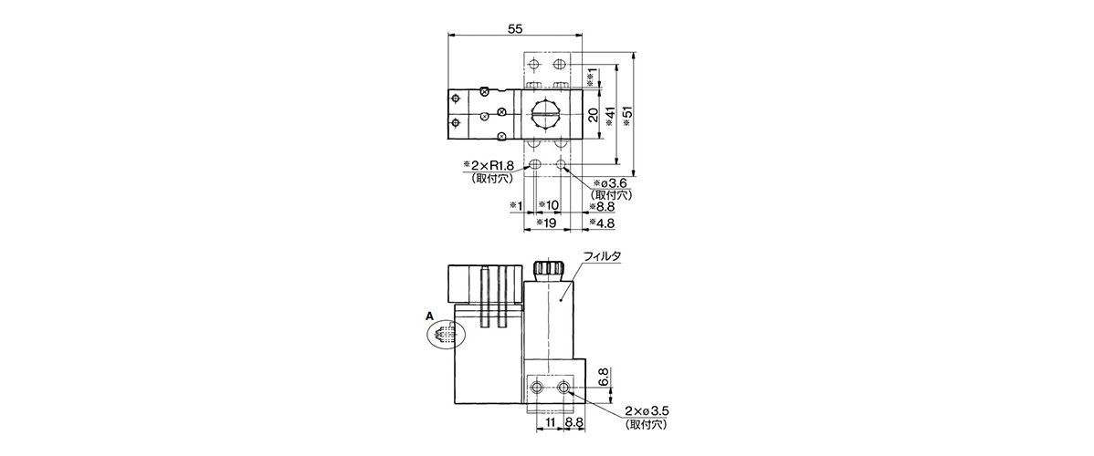 ZX100-K16LZ-EC | Vacuum Unit, Vacuum Pump System ZX Series | SMC 