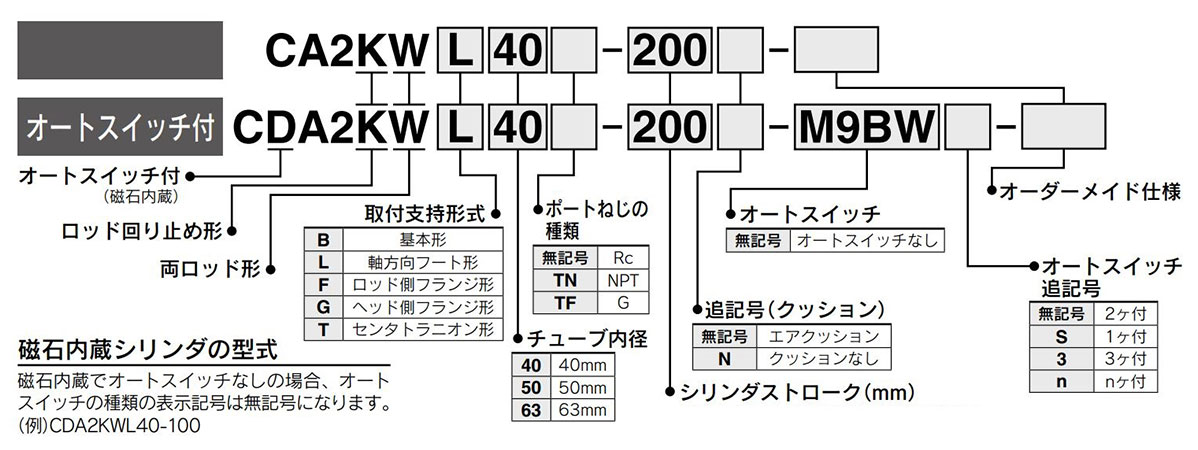 Model Number Notation