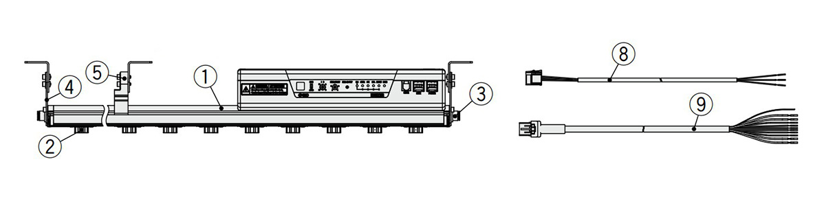 IZS41/IZS42 Series structure drawing