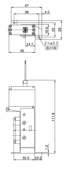 ATEX Directive, 5 port solenoid valve, 52-SY series, ATEX category 2, drawing 2