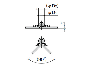 B-46 dimensional drawing