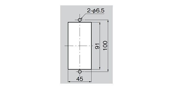Hole drilling dimensions