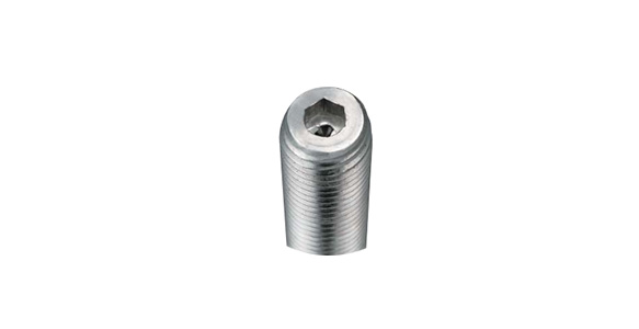 Type with hex socket bolt tip also available