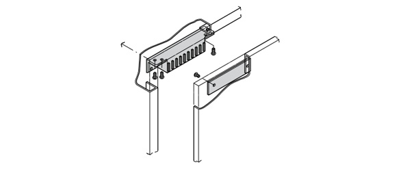 C-158 series mounting example