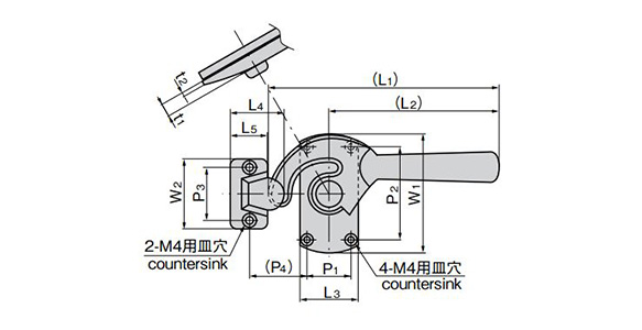 Stainless-Steel Handle For Sealing Doors FA-1114: related images