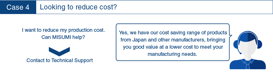 Step 4 / Desire to reduce costs ?