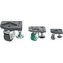 Integrated Casters & Leveling Mounts - Standard, Conductive, Side Mount