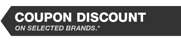 Coupon Discount on Many Brands*