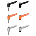 Push Button Clamp Levers