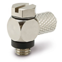 Hose Elbow M-5HLH-4, -6 Miniature Fitting