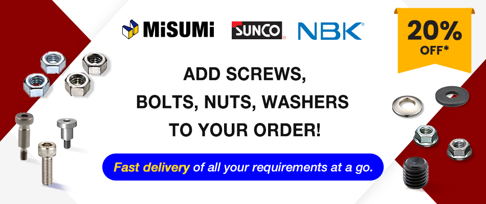 Get your supplies of Screws & Bolts