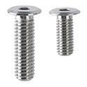 Ultra Low Head Cap Screws - Hex Sockets