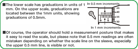 Correct measurement method for analog micrometers_11