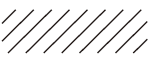 Thin solid lines, arranged in a regular pattern
