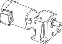 Motor with clutch brake_1